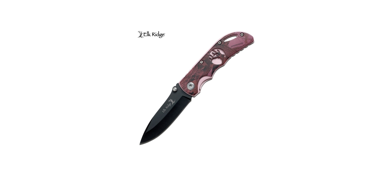 Elk Ridge Purple Camo Pocket Knife