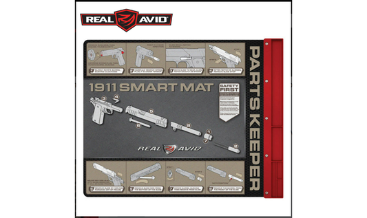 Real Avid 1911 Oil Resistant Gun Cleaning Mat w Magnetic Parts Tray