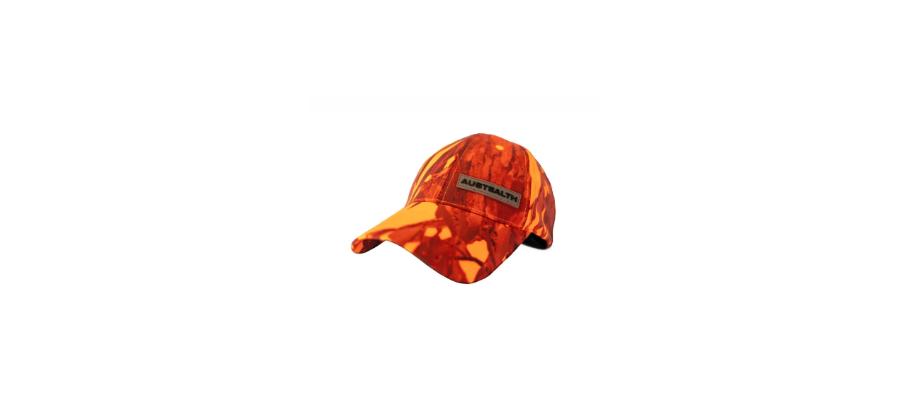 Austealth Orange Camouflage Cap