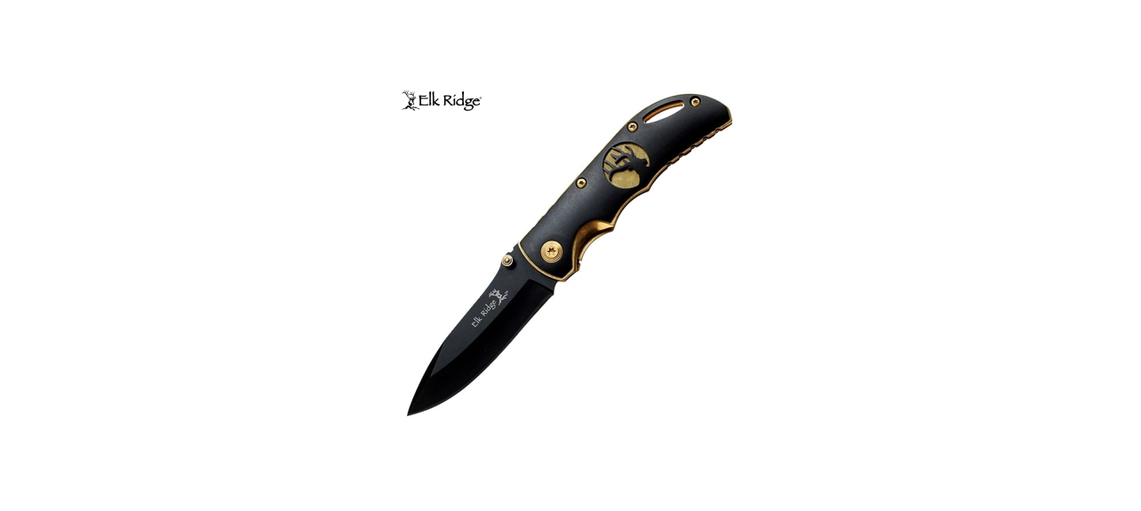 Elk Ridge Gold Titanium Pocket Knife