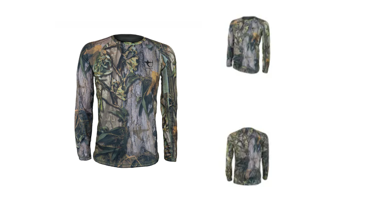 Austealth Native Camo Long Sleeve T-shirt